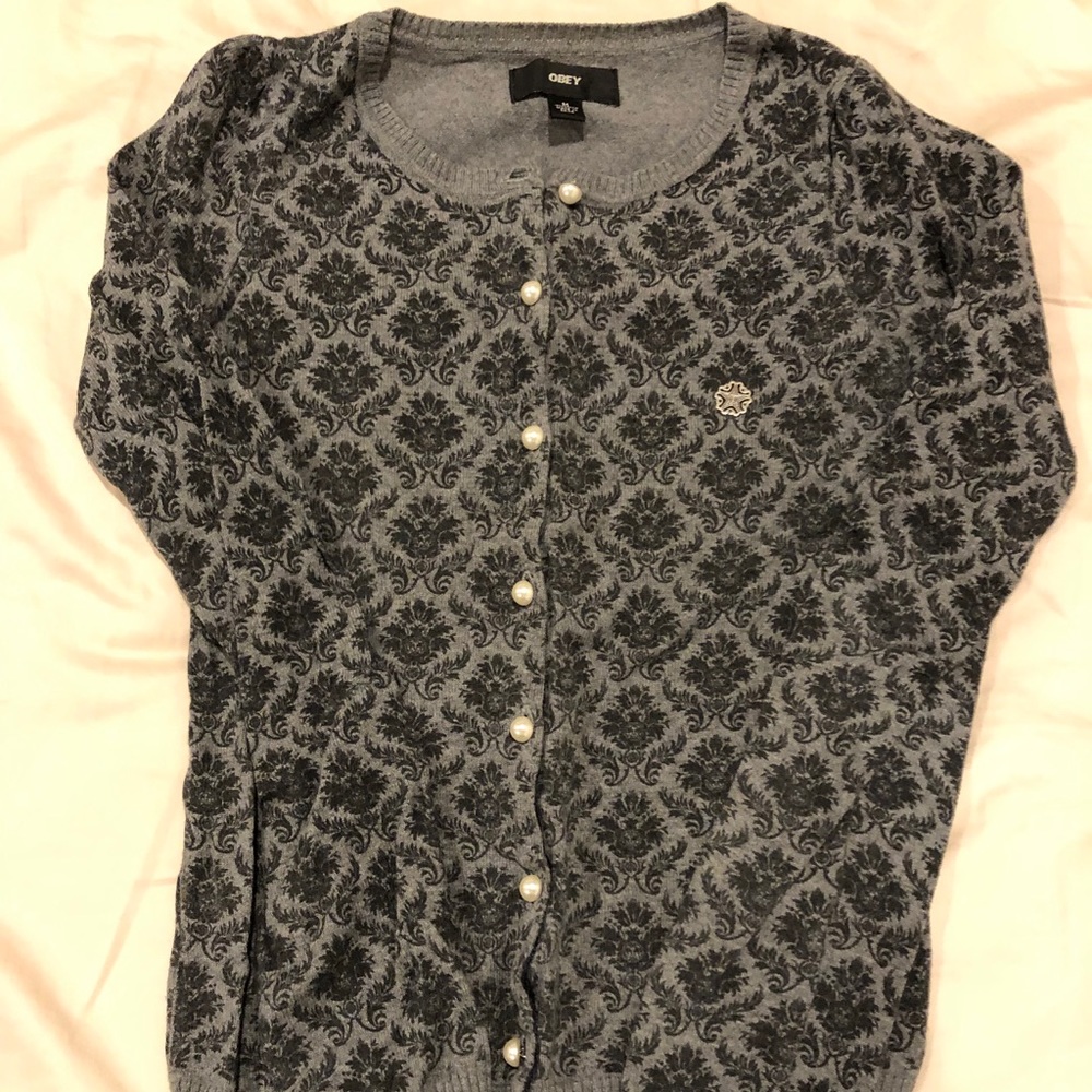 Obey cardigan